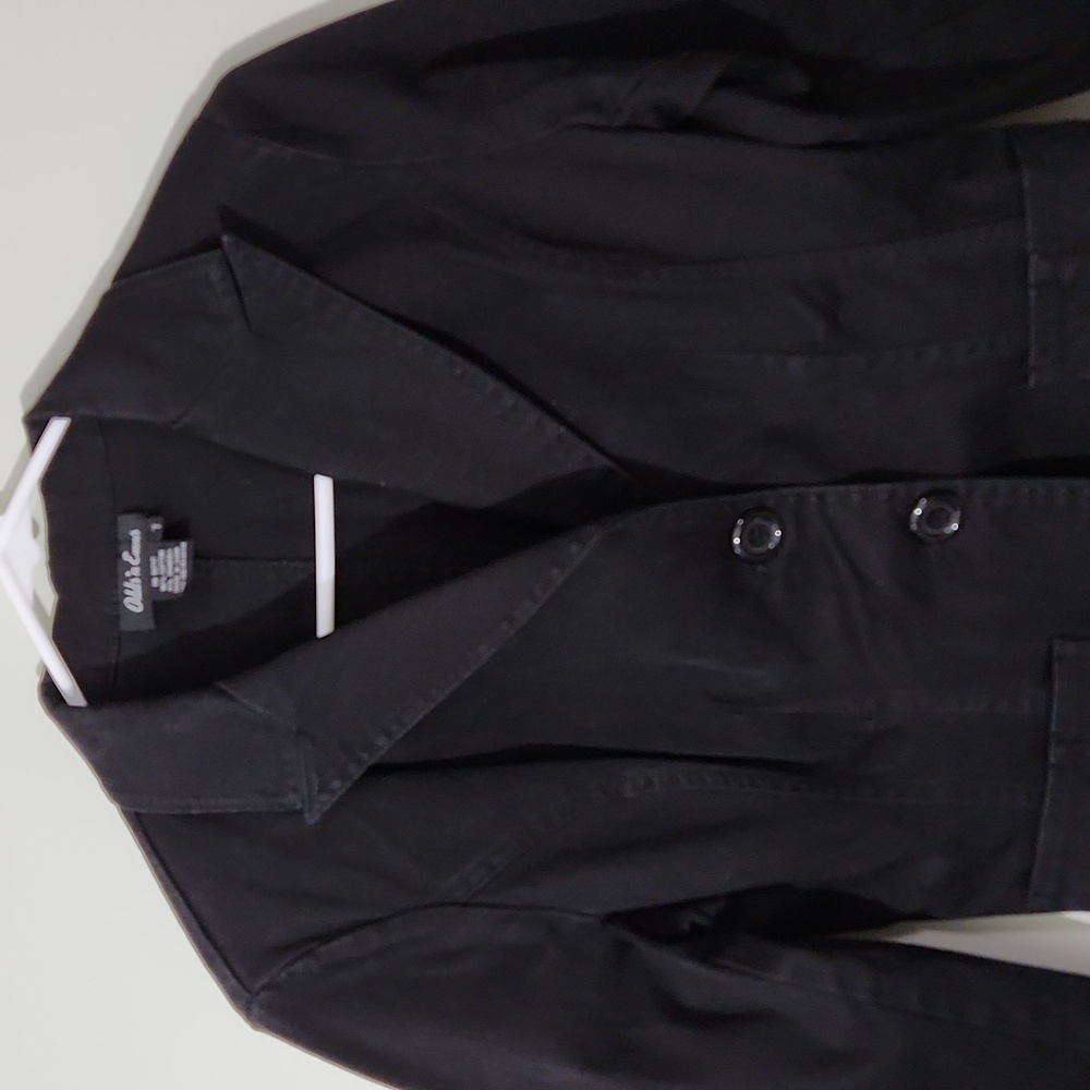 Odds'n Evens Black Blazer Jacket - Picture 3 of 5